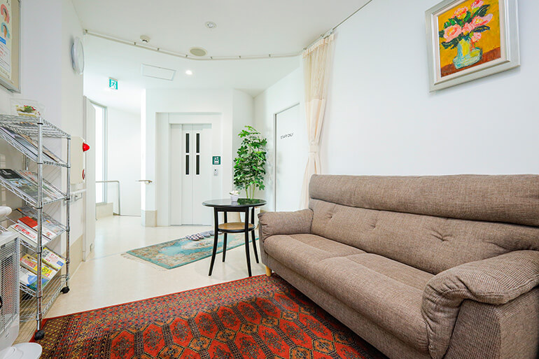 池田胃腸内科 院内エレベーター