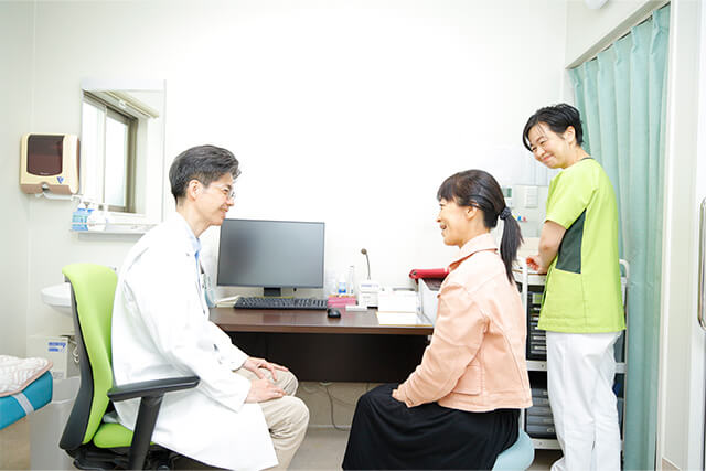 診察風景