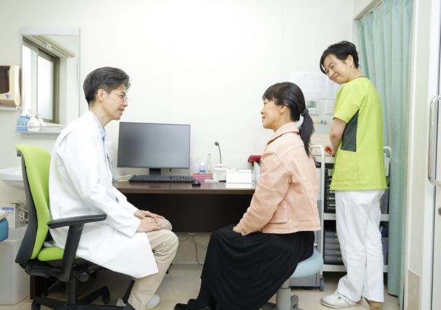 診察風景