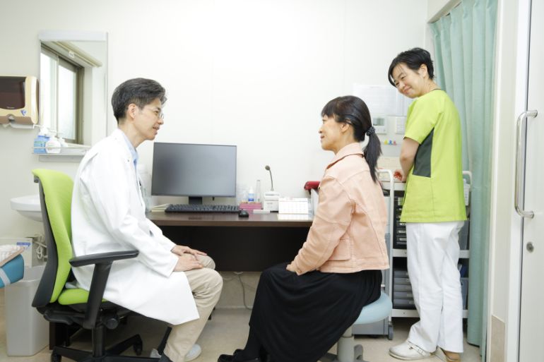 診察風景